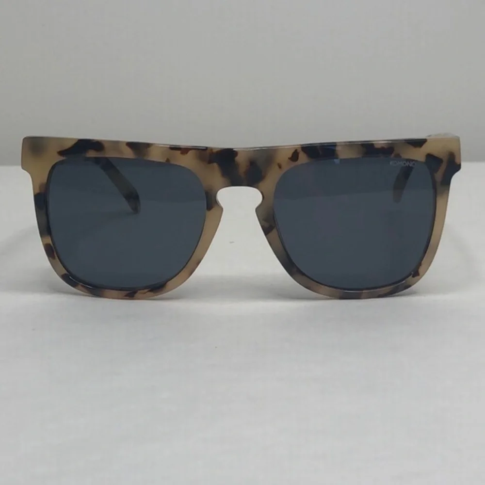 KOMONO Bennet Ivory Demi sunglasses NEW tan brown tortoise